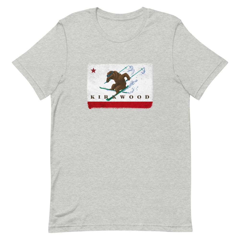 Kirkwood CA Grizzly Skiing Shirt - Sno Cal