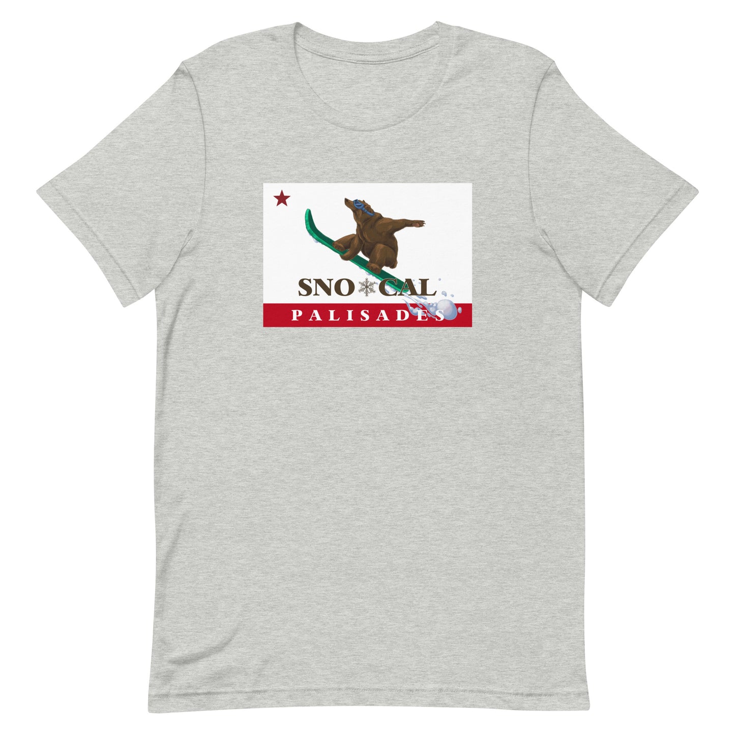 Palisades Sno*Cal Grizzly Boarding t-shirt