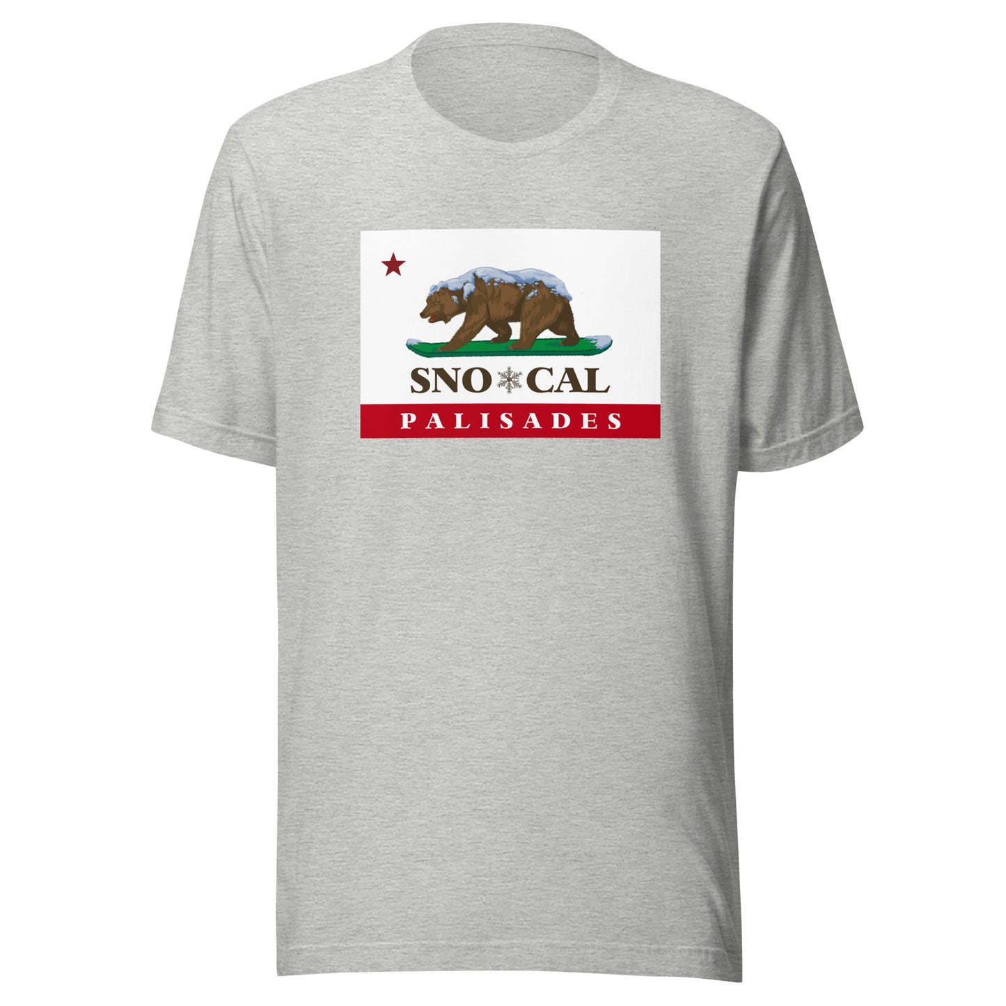 Palisades Sno*Cal flag shirt