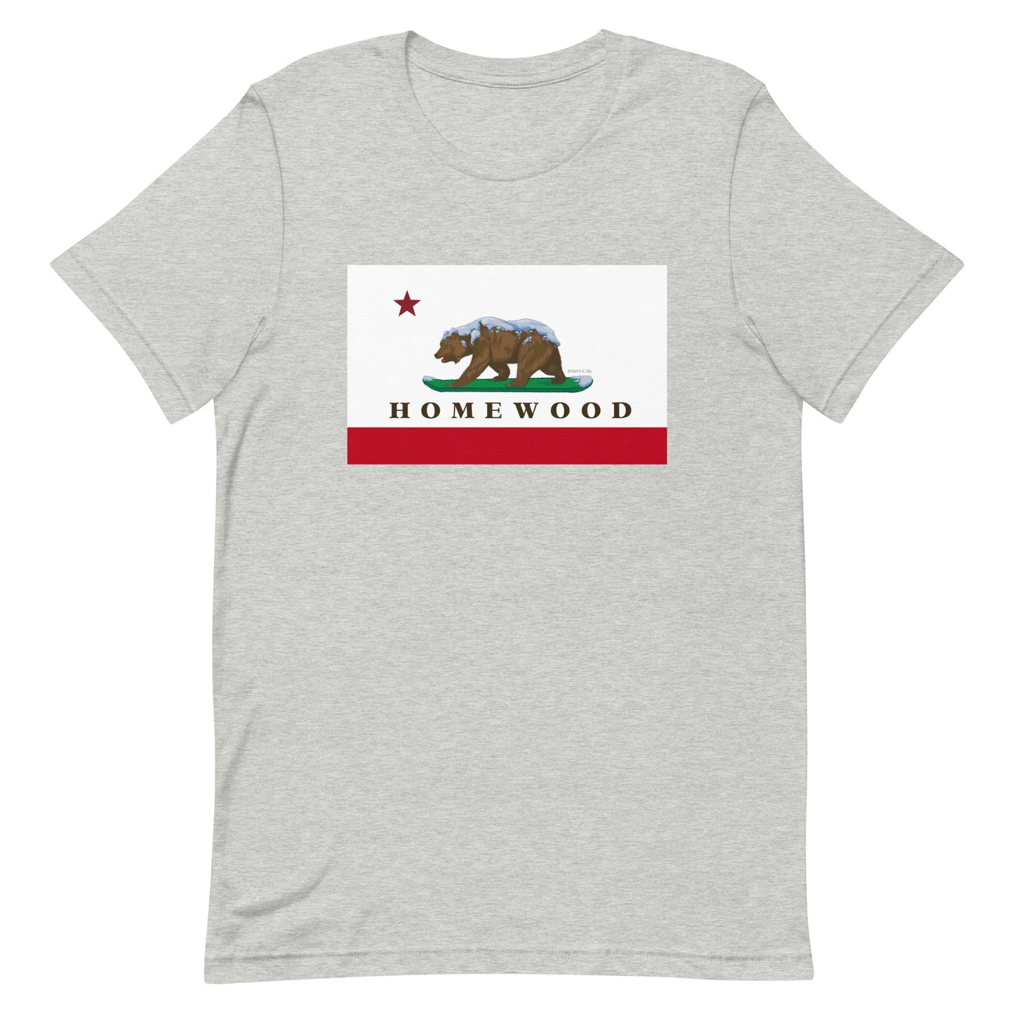 Homewood CA Flag t-shirt
