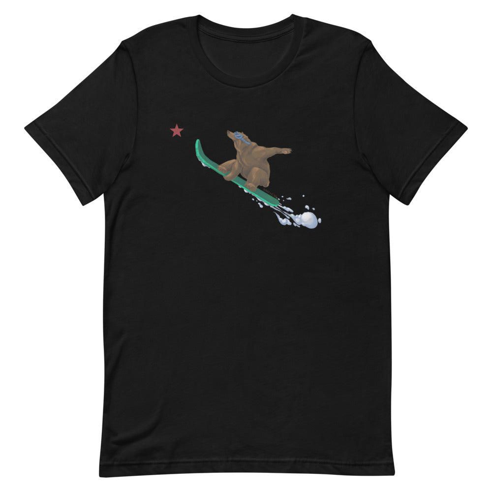 CA Grizzly Sending it with CA Star Shirt - Sno Cal