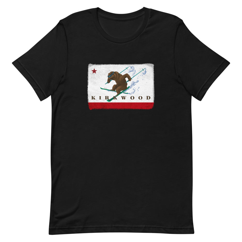 Kirkwood CA Grizzly Skiing Shirt - Sno Cal