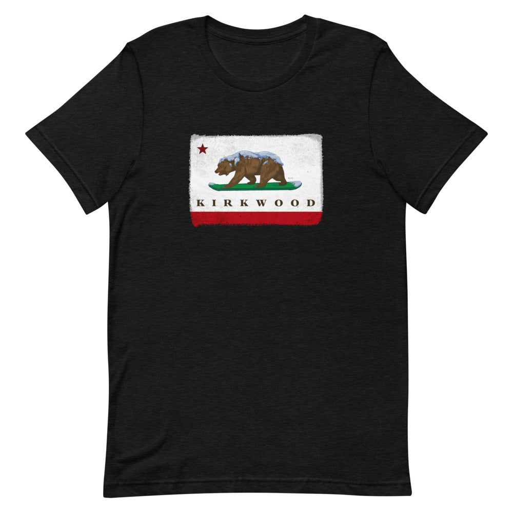 Kirkwood CA Flag Shirt - Sno Cal
