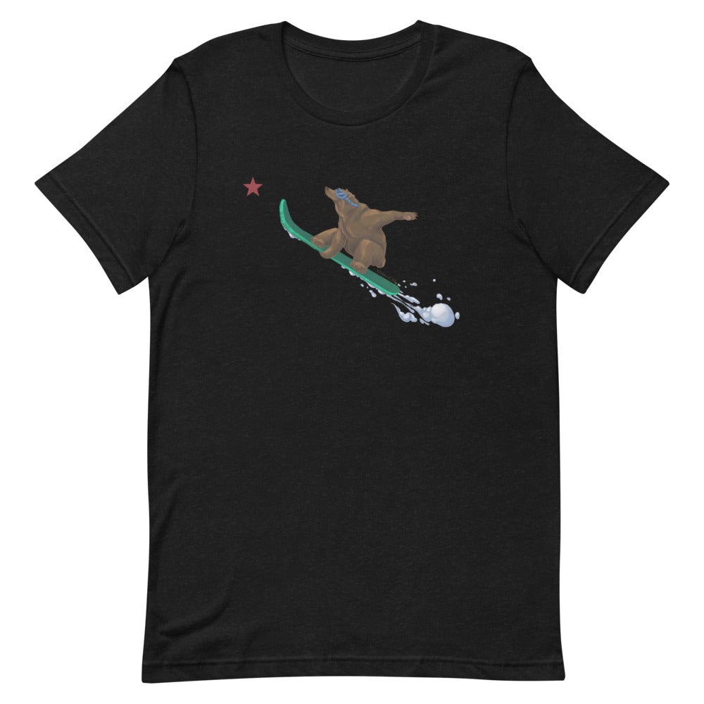CA Grizzly Sending it with CA Star Shirt - Sno Cal
