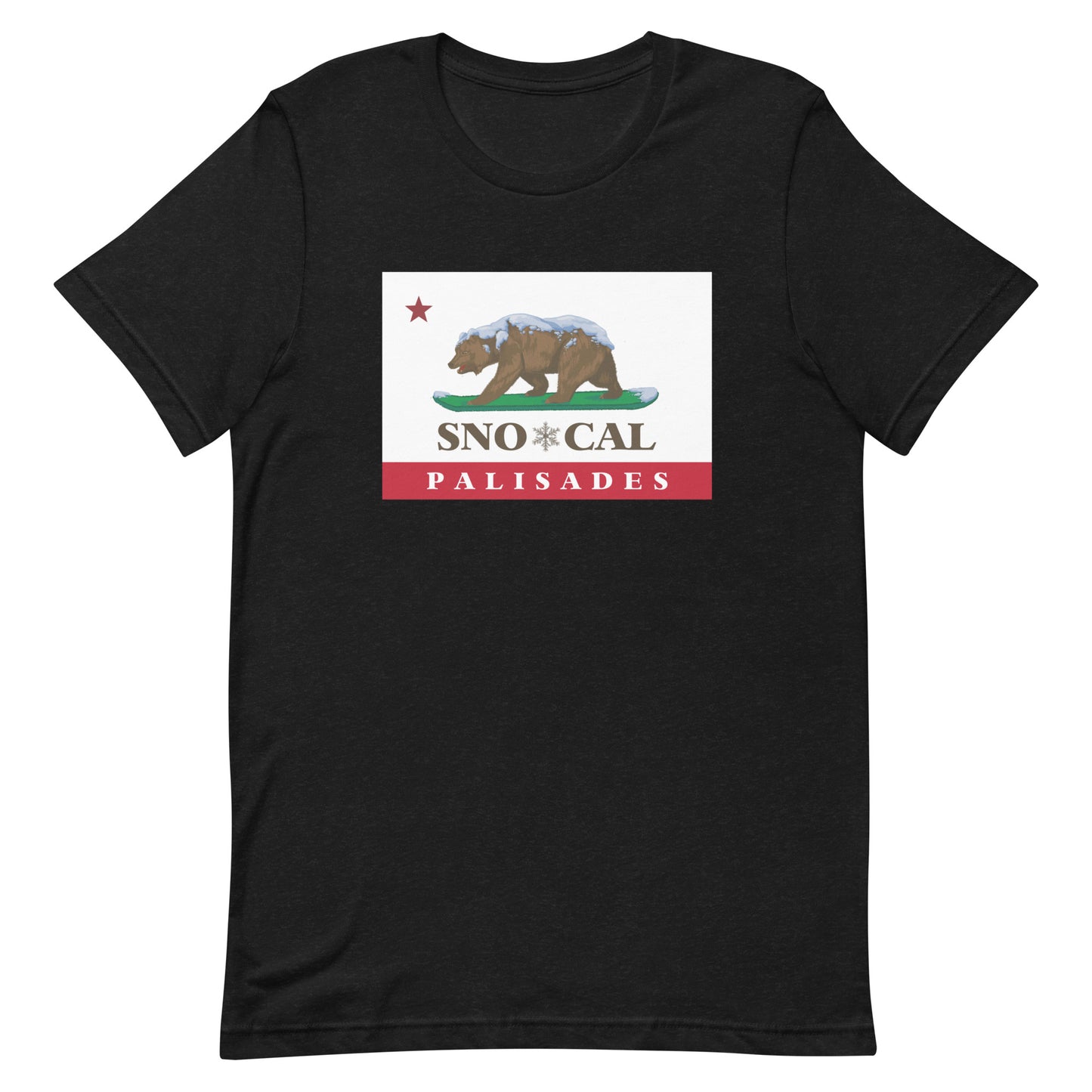 Palisades Sno*Cal flag shirt