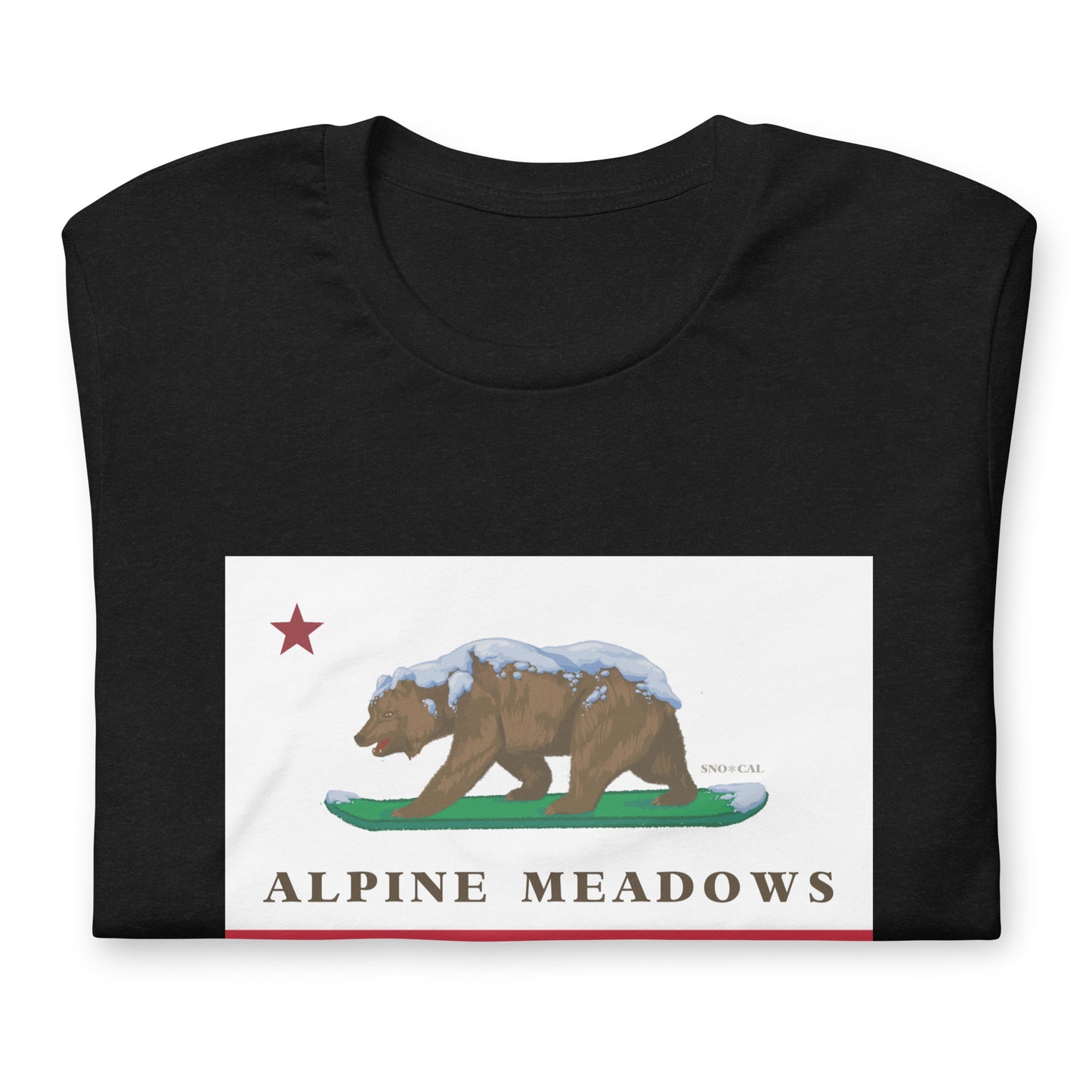 Black Alpine Meadows Shirt