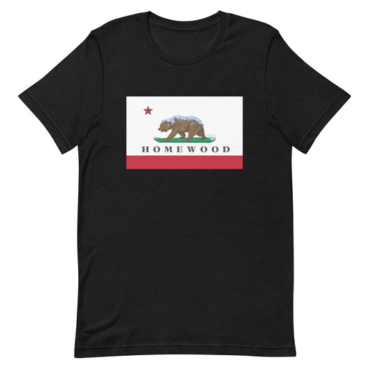 Homewood CA Flag t-shirt