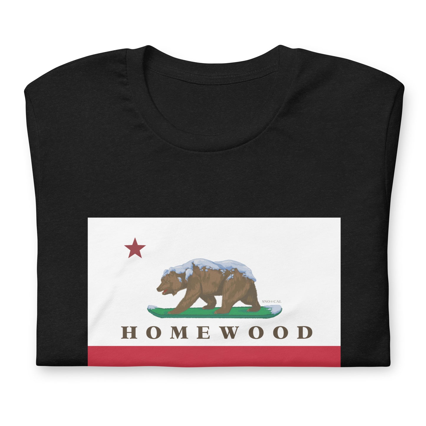 Homewood CA Flag t-shirt