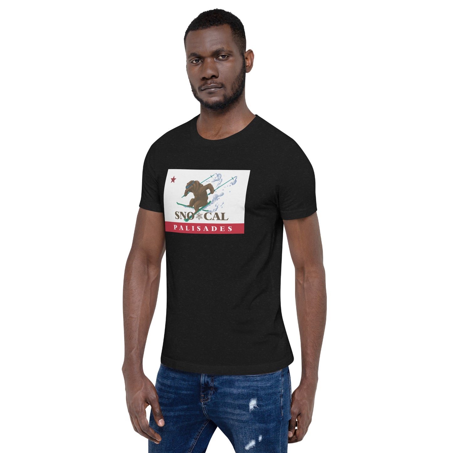 Palisades Sno*Cal CA flag shirt