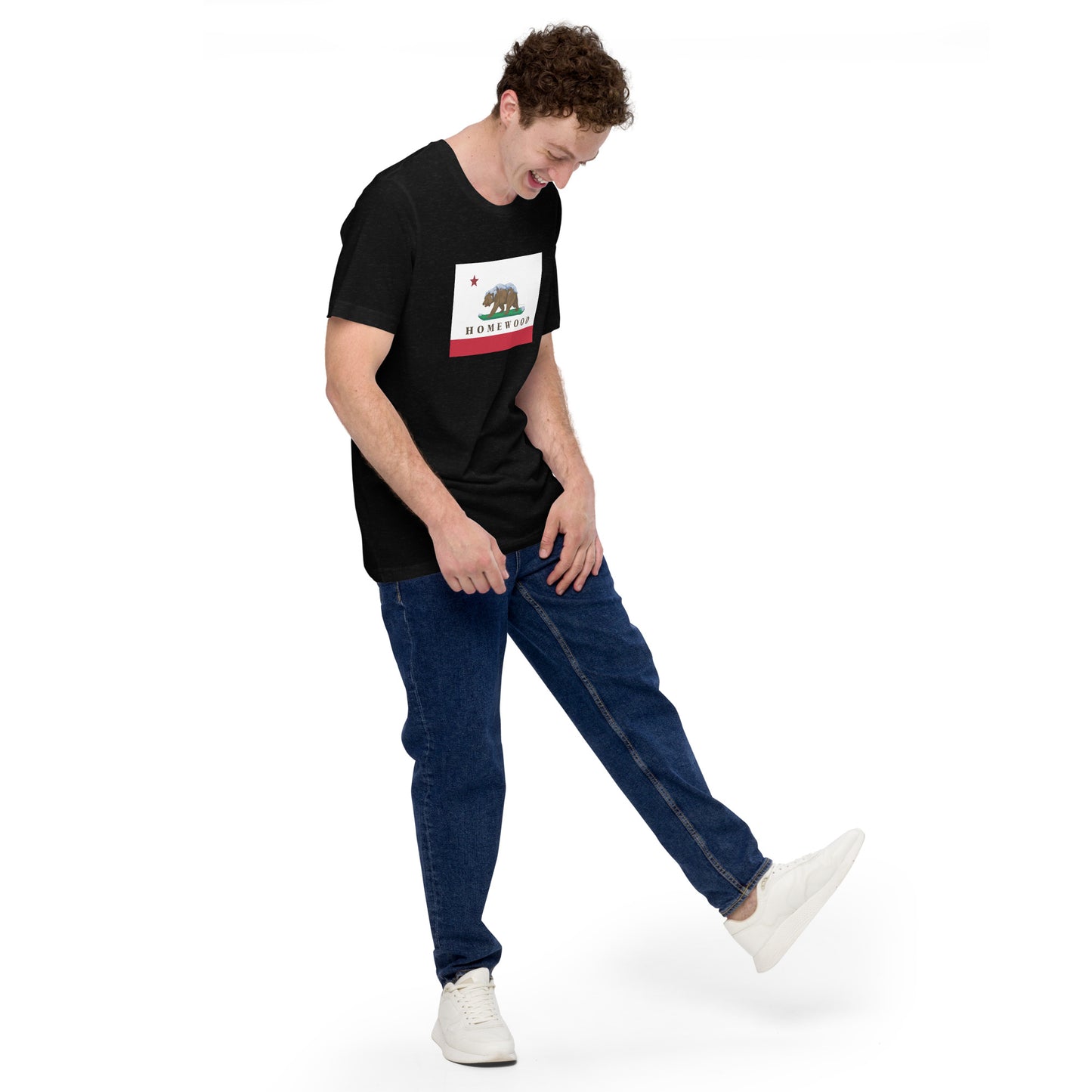 Homewood CA Flag t-shirt