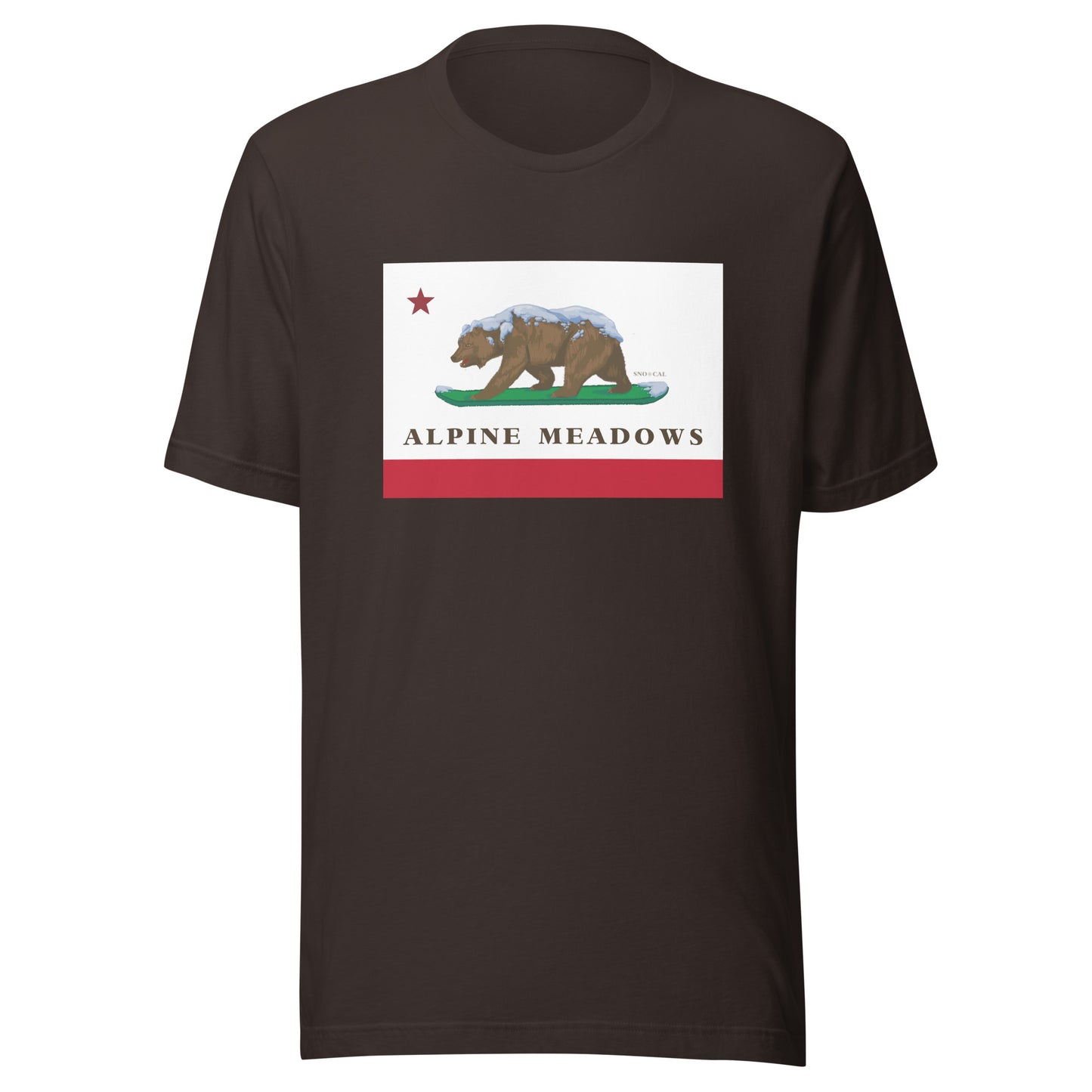 Brown Alpine Meadows Shirt