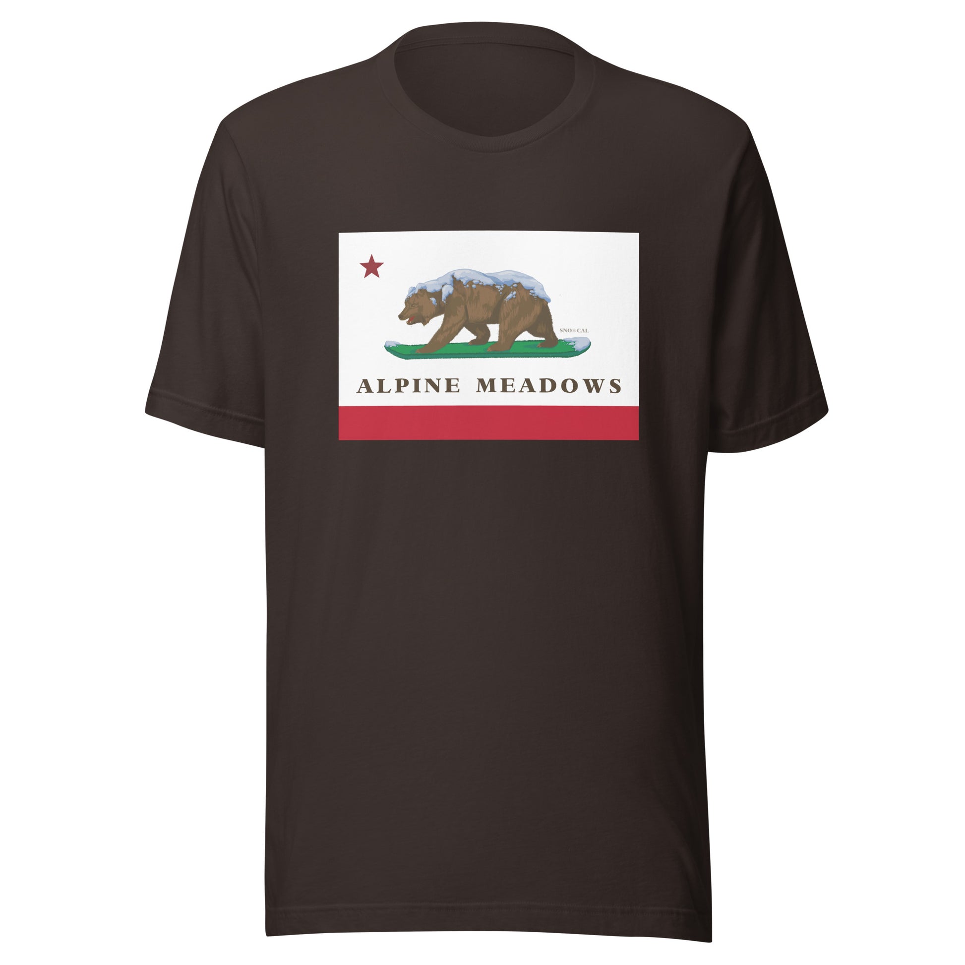 Brown Alpine Meadows Shirt