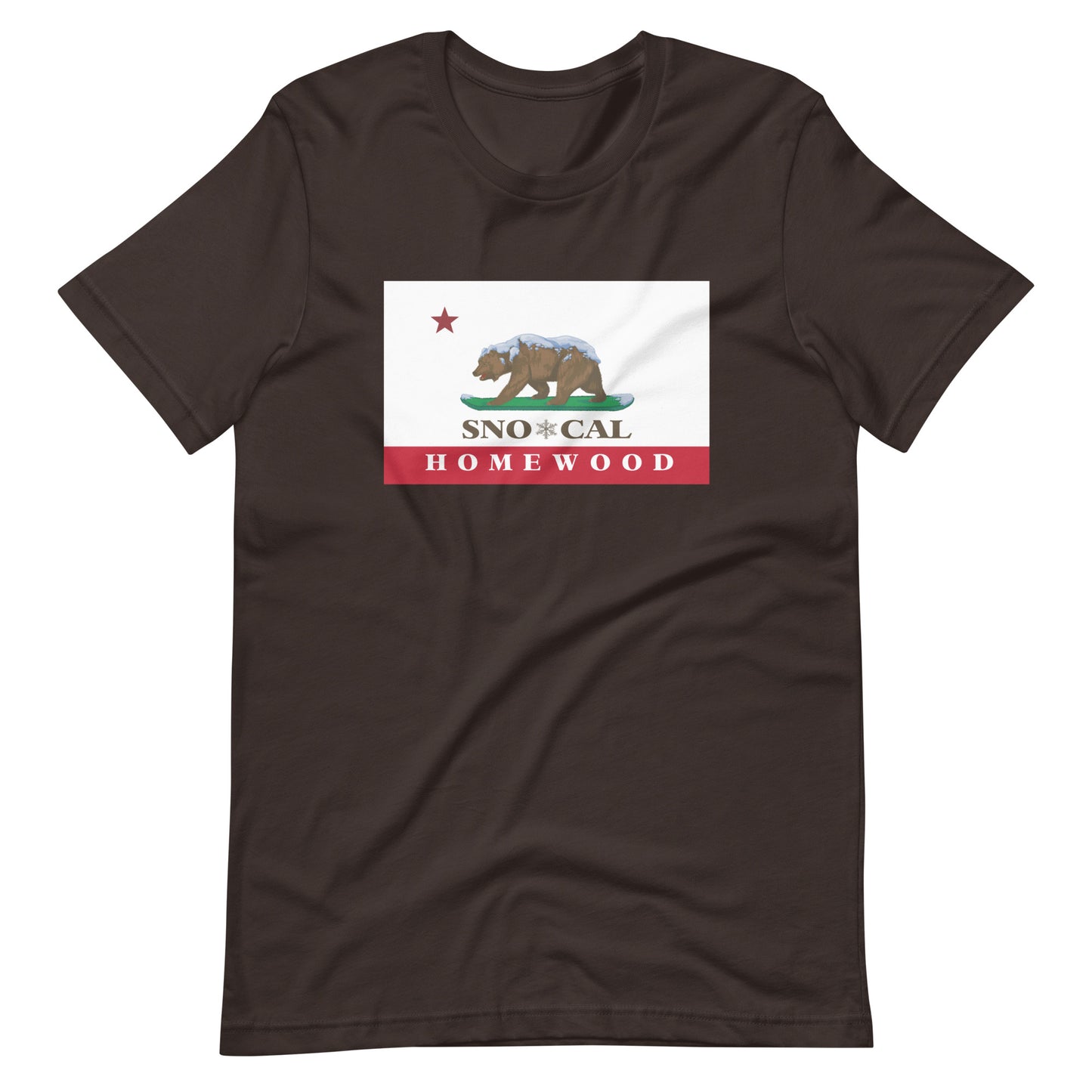 Homewood Sno*Cal Flag Shirt