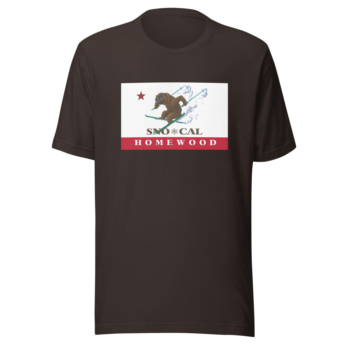 Homewood Sno*Cal Flag Ski Shirt