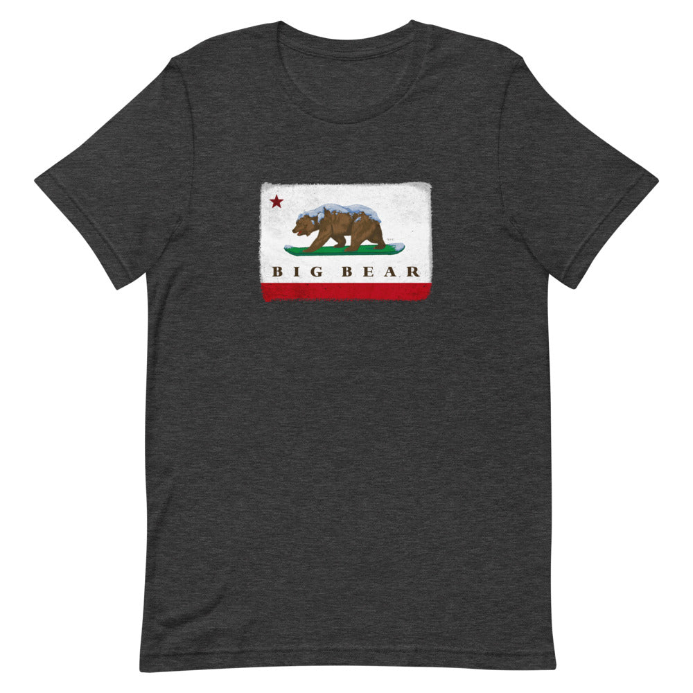 Gray Big Bear CA Shirt - Sno Cal