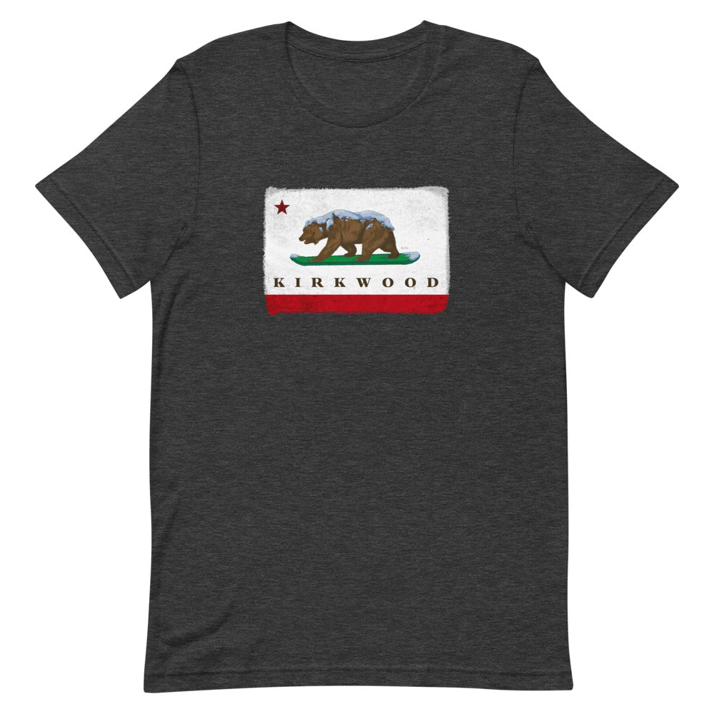 Kirkwood CA Flag Shirt - Sno Cal