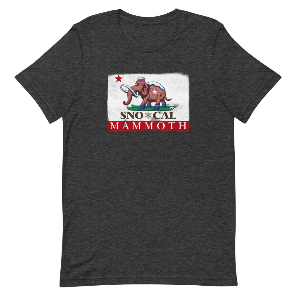 Wally Mammoth CA Flag Shirt - Sno Cal