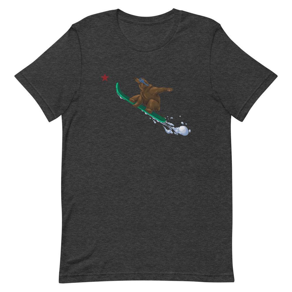 CA Grizzly Sending it with CA Star Shirt - Sno Cal