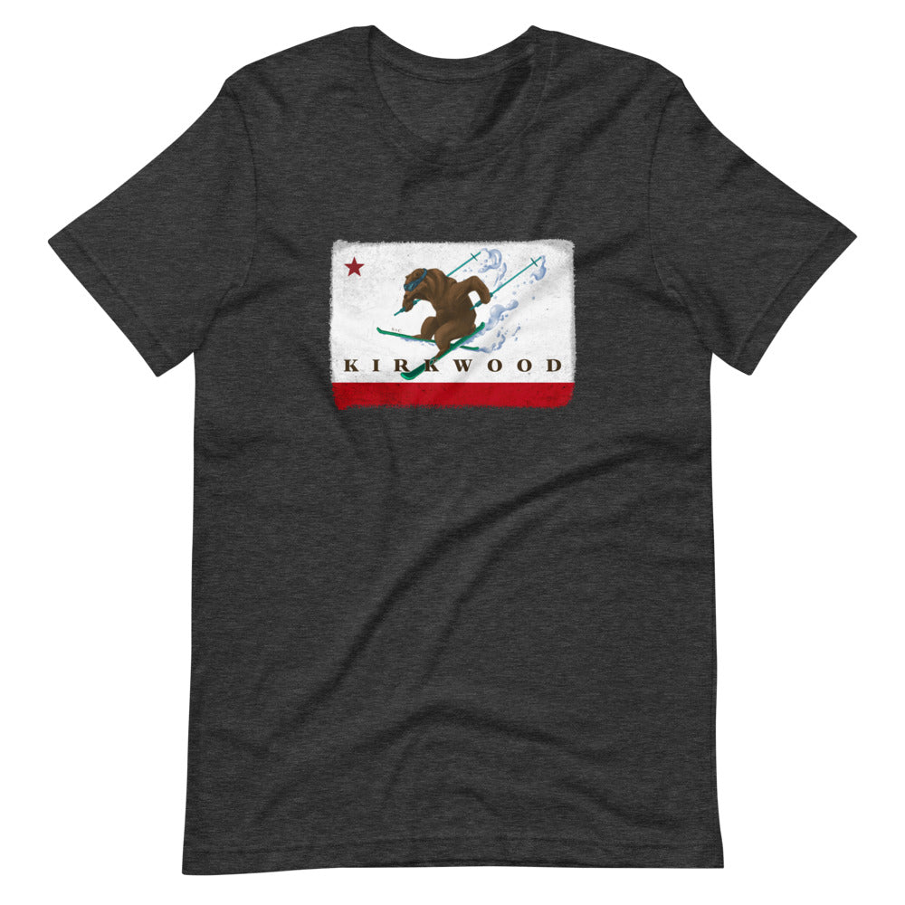 Kirkwood CA Grizzly Skiing Shirt - Sno Cal