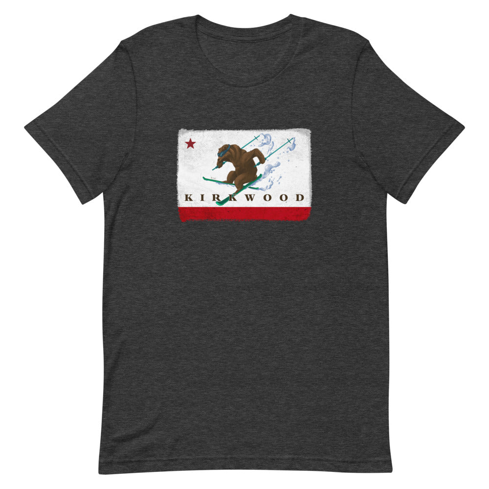 Kirkwood CA Grizzly Skiing Shirt - Sno Cal