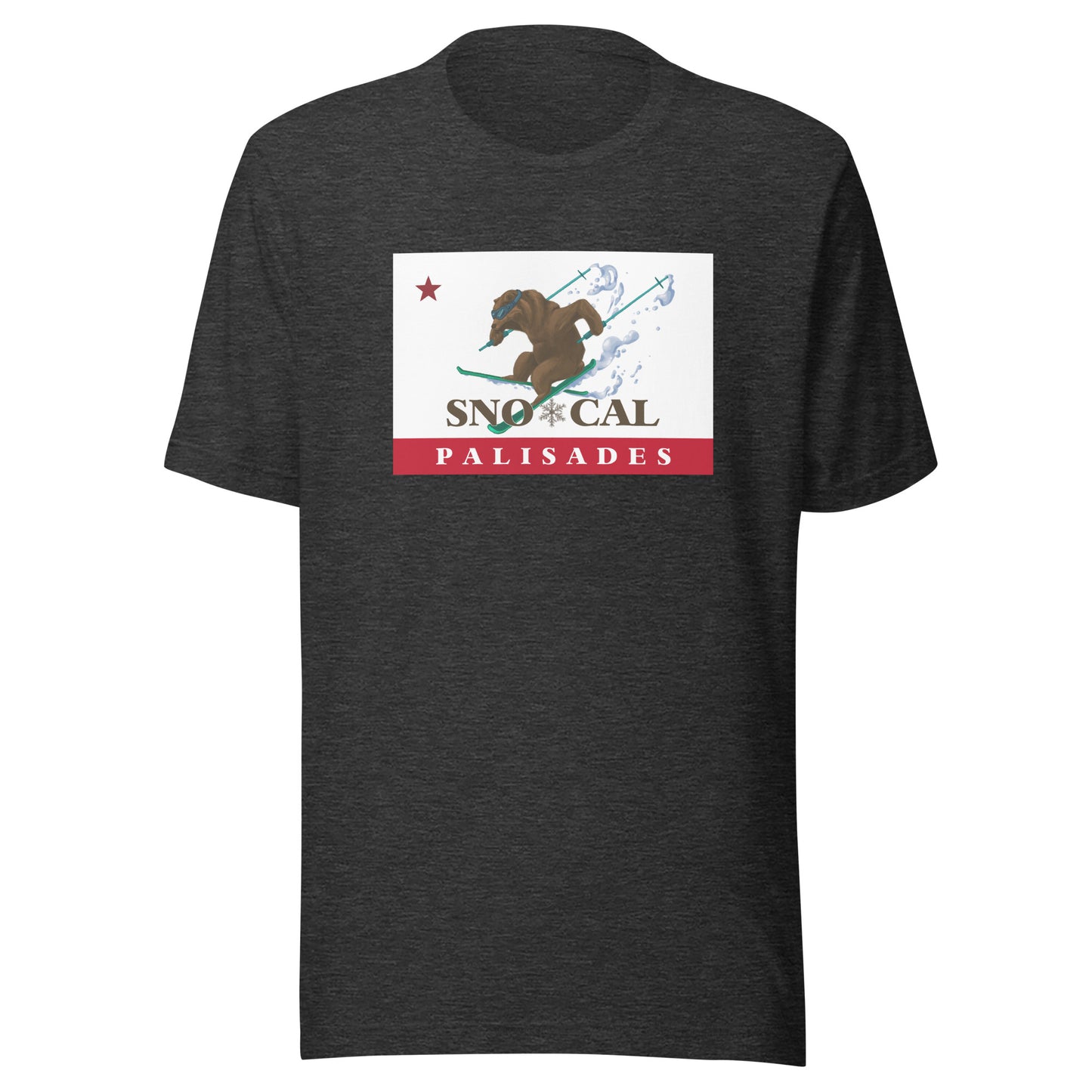 Palisades Sno*Cal CA flag shirt