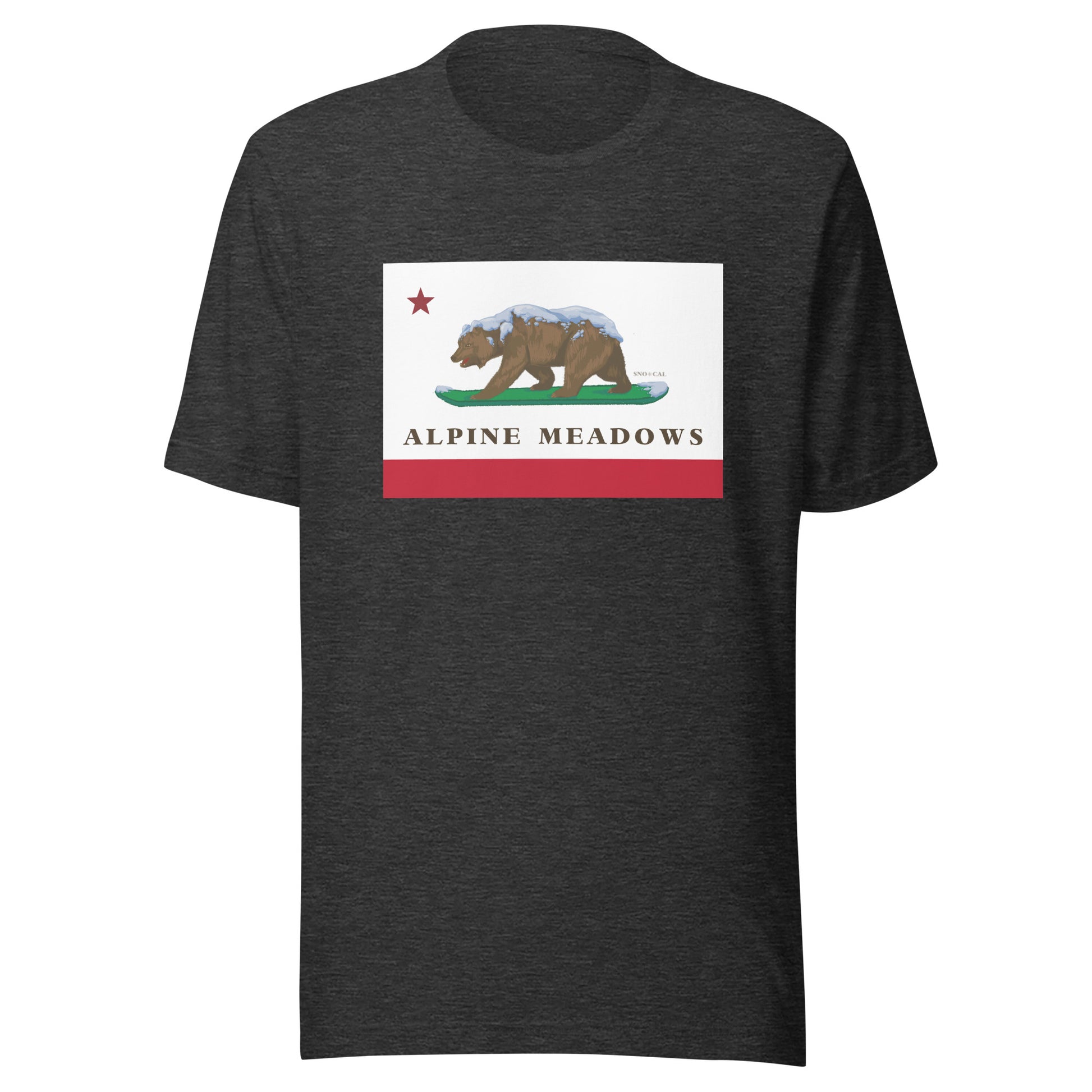 Dark Gray Alpine Meadows Shirt