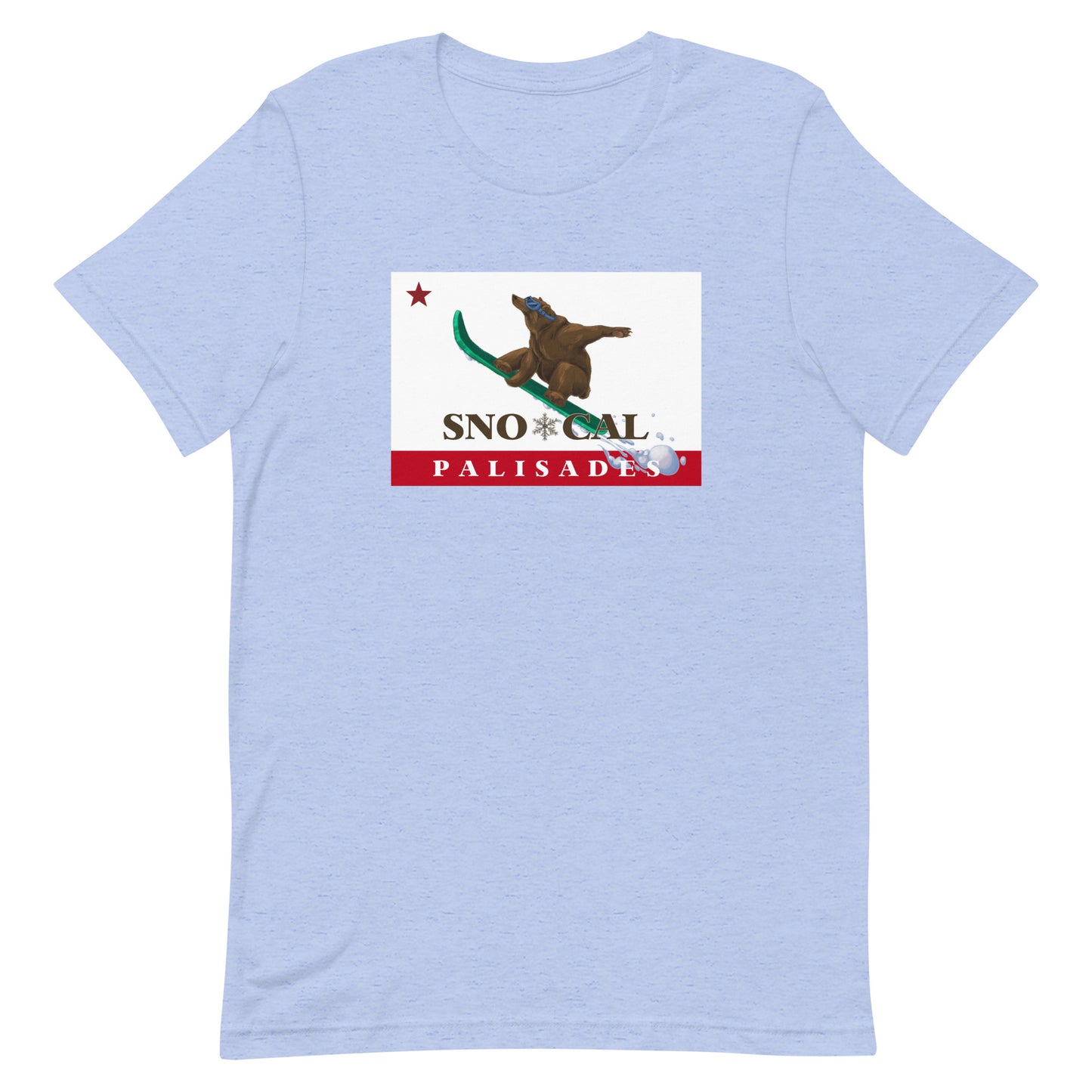 Palisades Sno*Cal Grizzly Boarding t-shirt