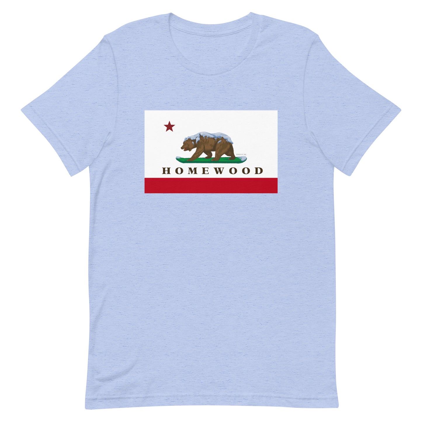 Homewood CA Flag t-shirt