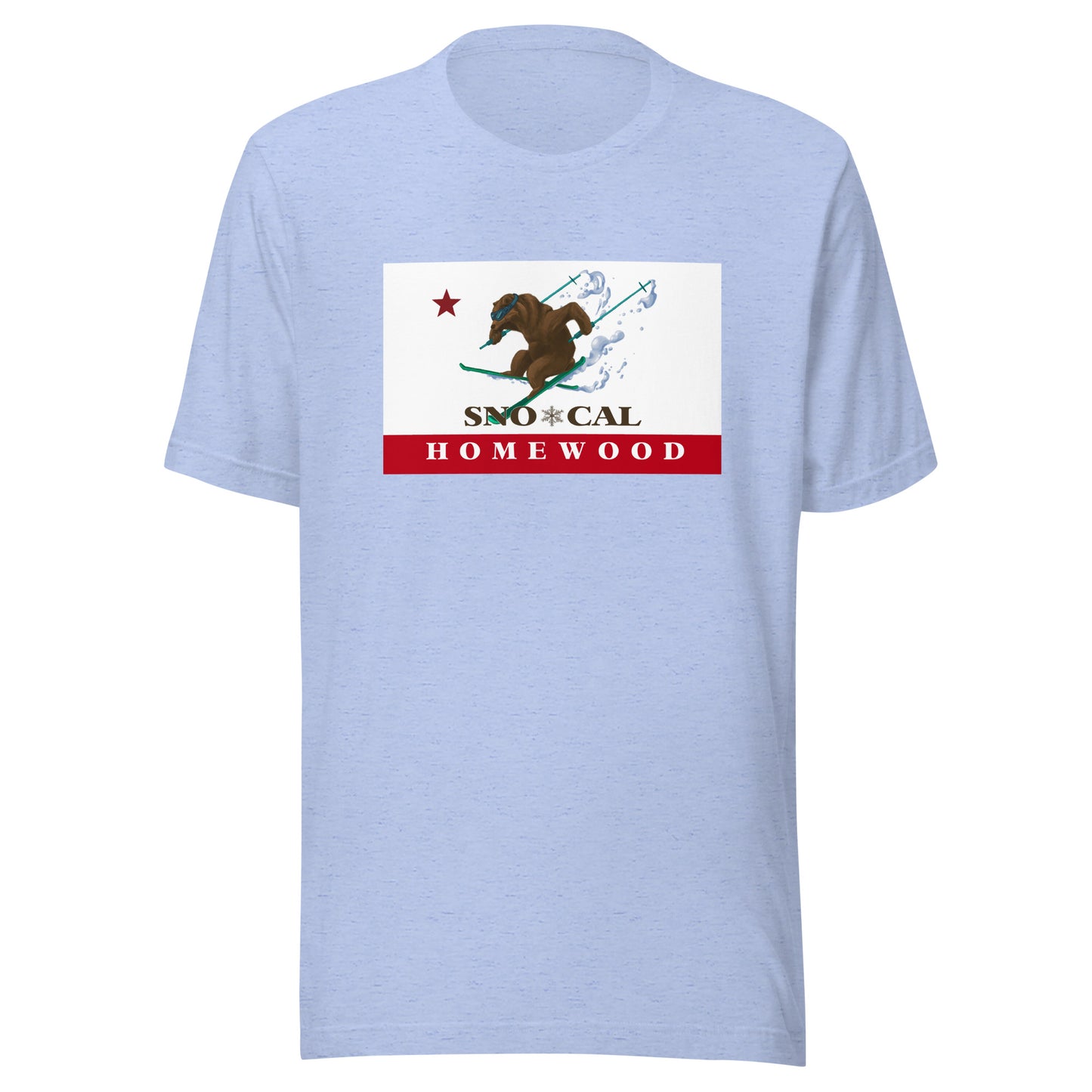Homewood Sno*Cal Flag Ski Shirt