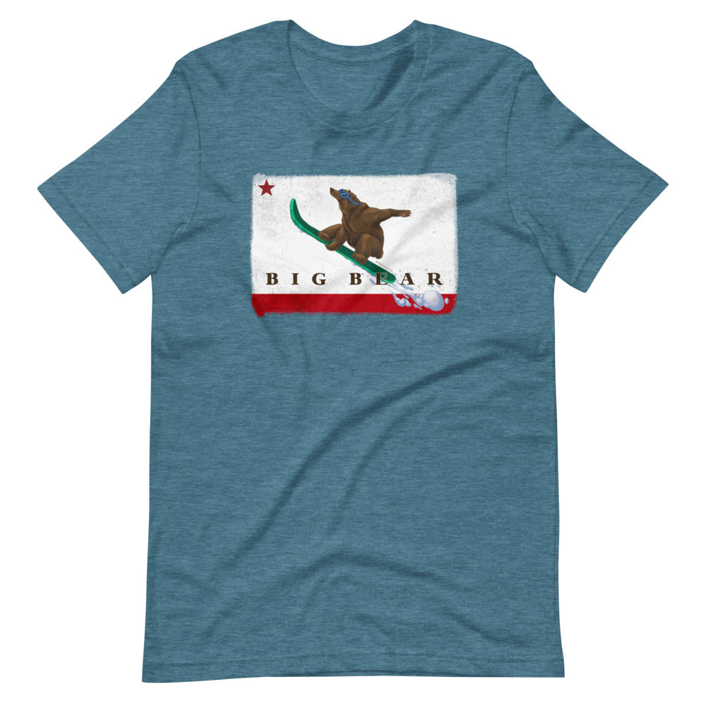 Big Bear CA Grizzly Snowboarding Shirt - Sno Cal