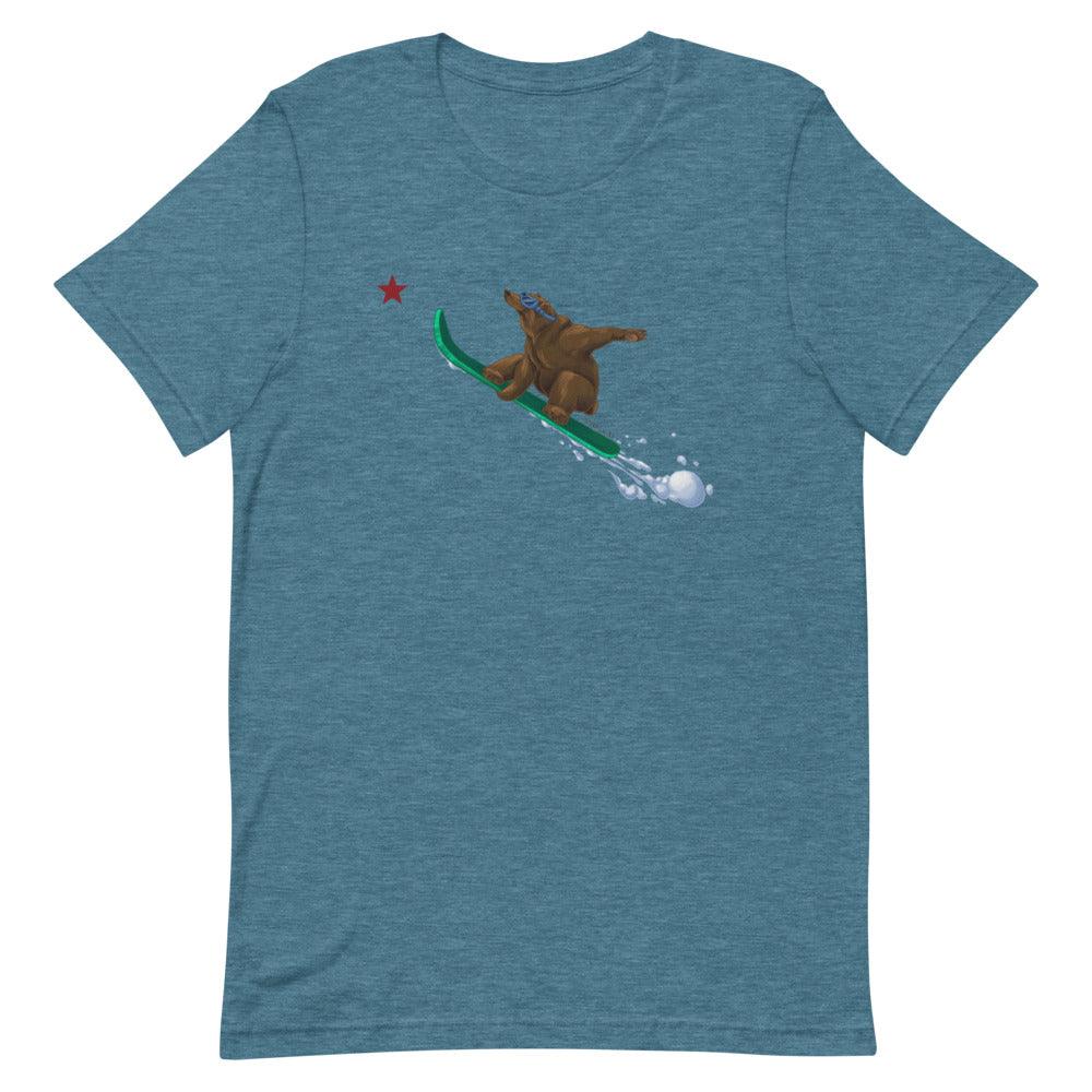 CA Grizzly Sending it with CA Star Shirt - Sno Cal