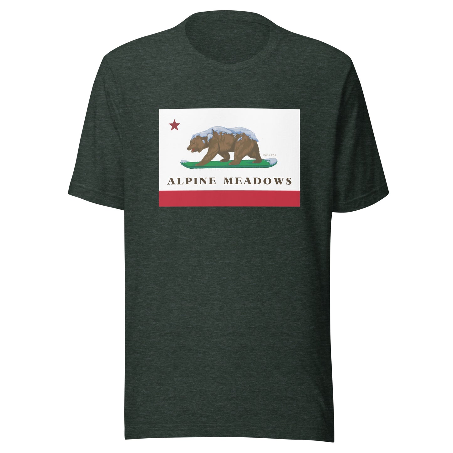 Forest Green Alpine Meadows Shirt