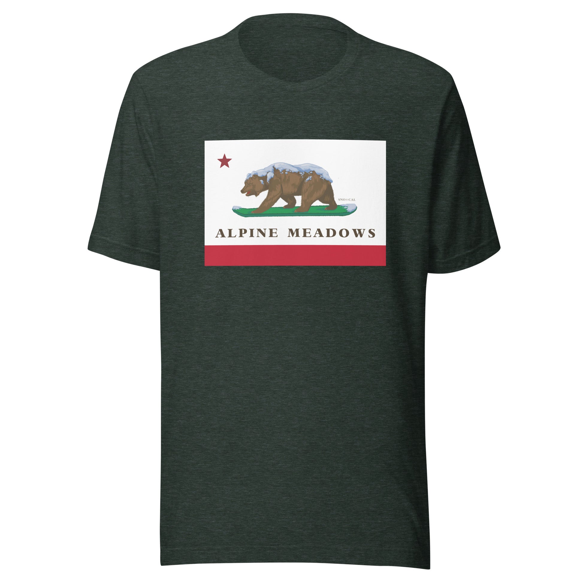 Forest Green Alpine Meadows Shirt