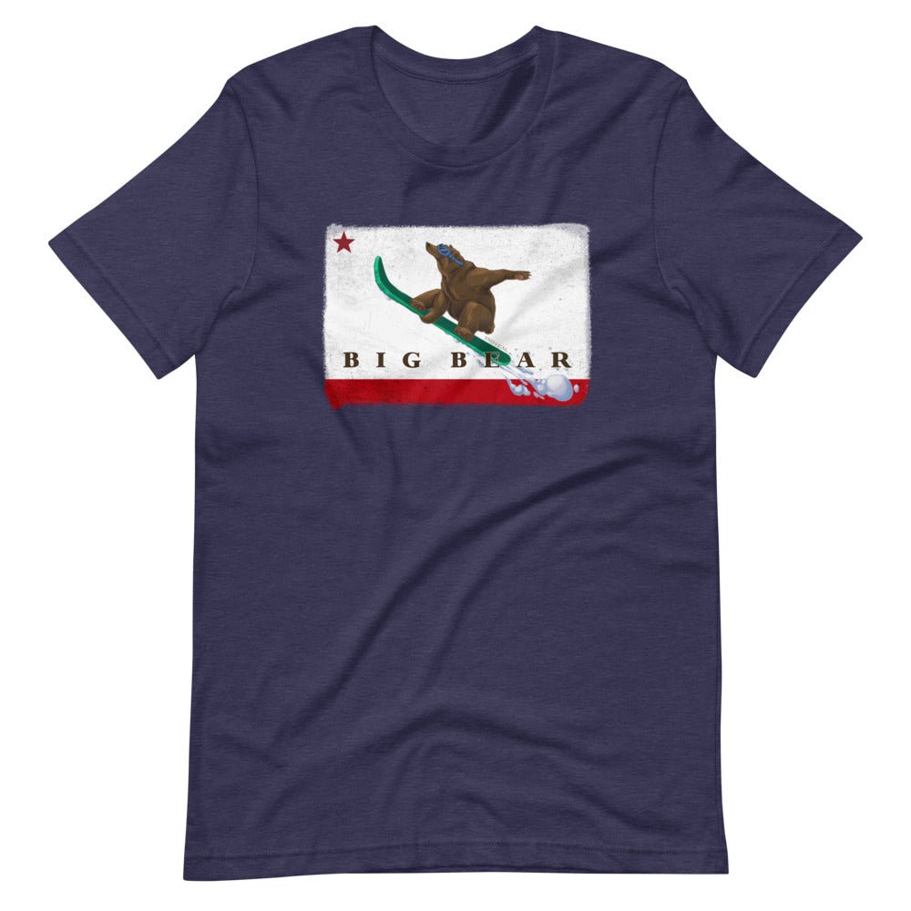 Big Bear CA Grizzly Snowboarding Shirt - Sno Cal