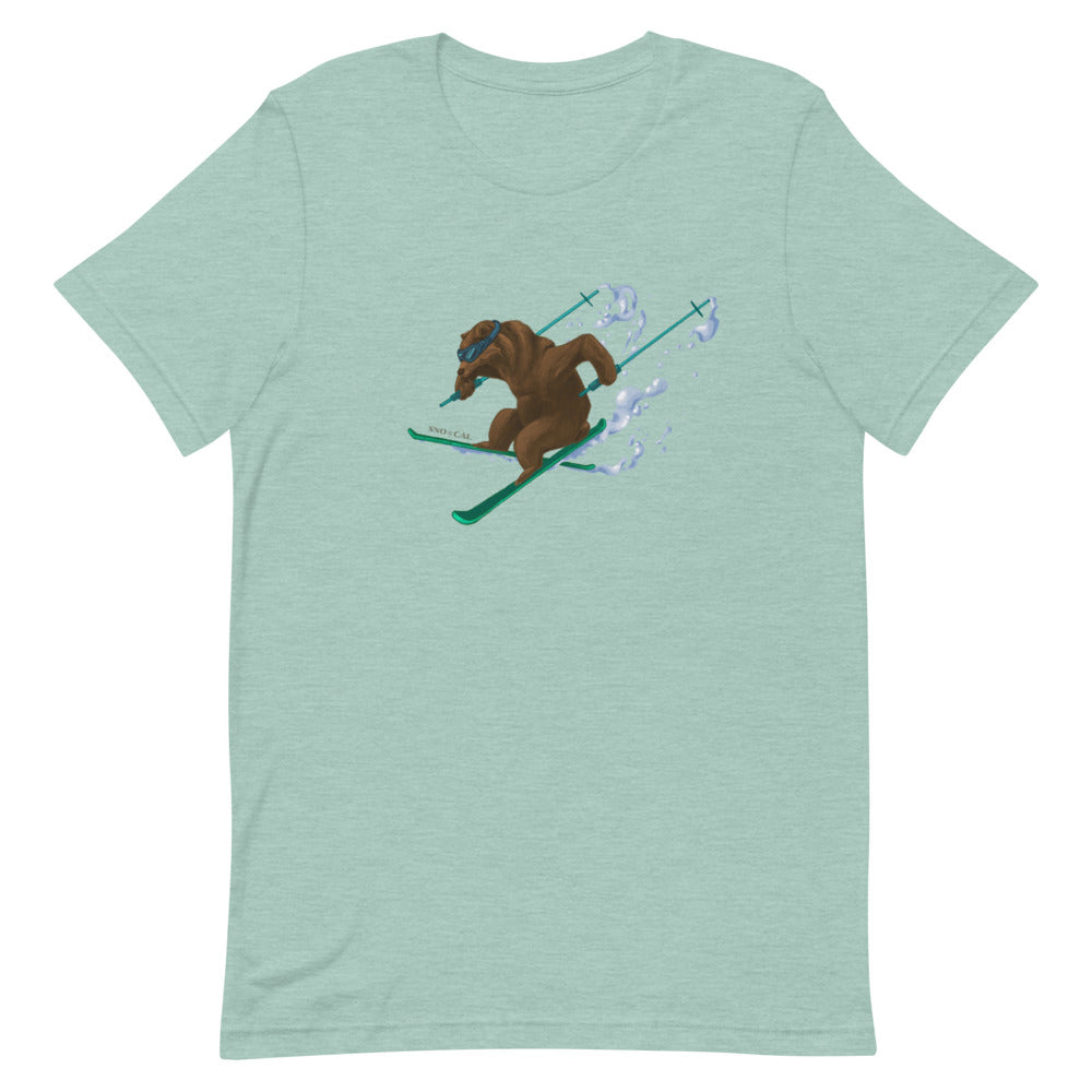 CA Grizzly Skiing Shirt - Sno Cal