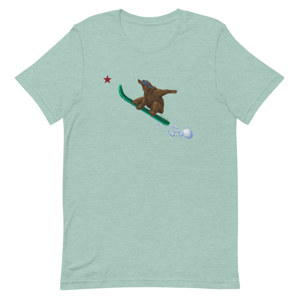 CA Grizzly Sending it with CA Star Shirt - Sno Cal