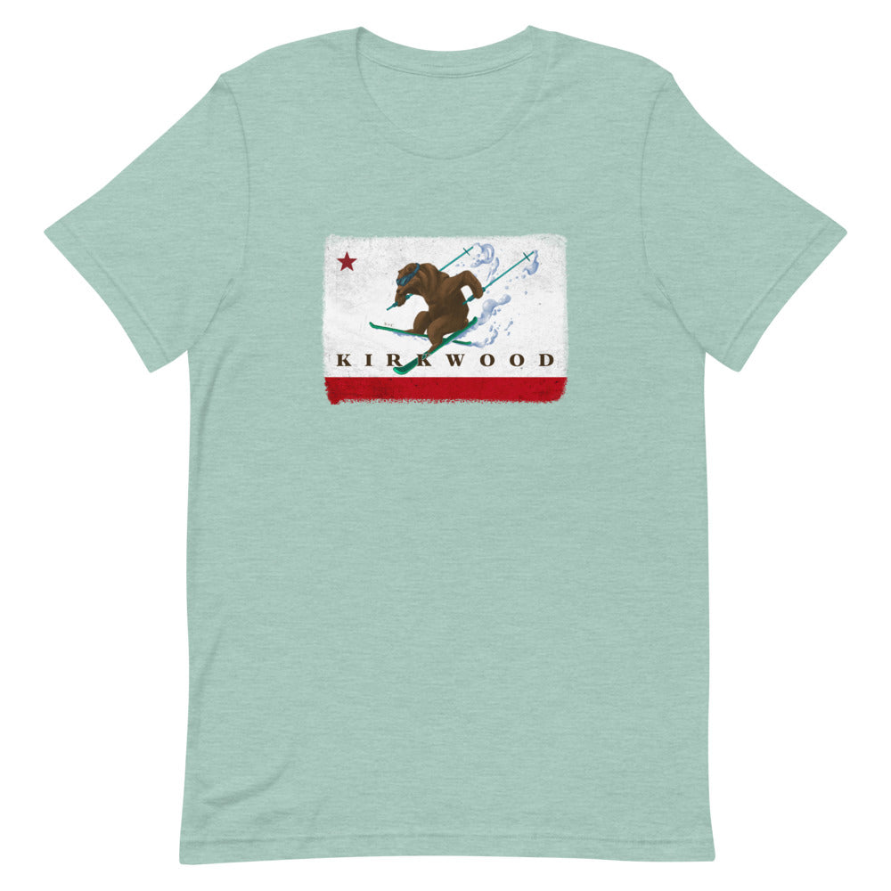 Kirkwood CA Grizzly Skiing Shirt - Sno Cal