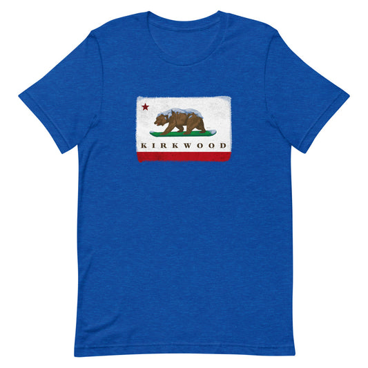Kirkwood CA Flag Shirt - Sno Cal