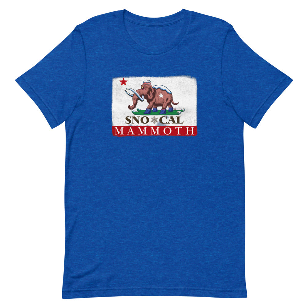 Wally Mammoth CA Flag Shirt - Sno Cal