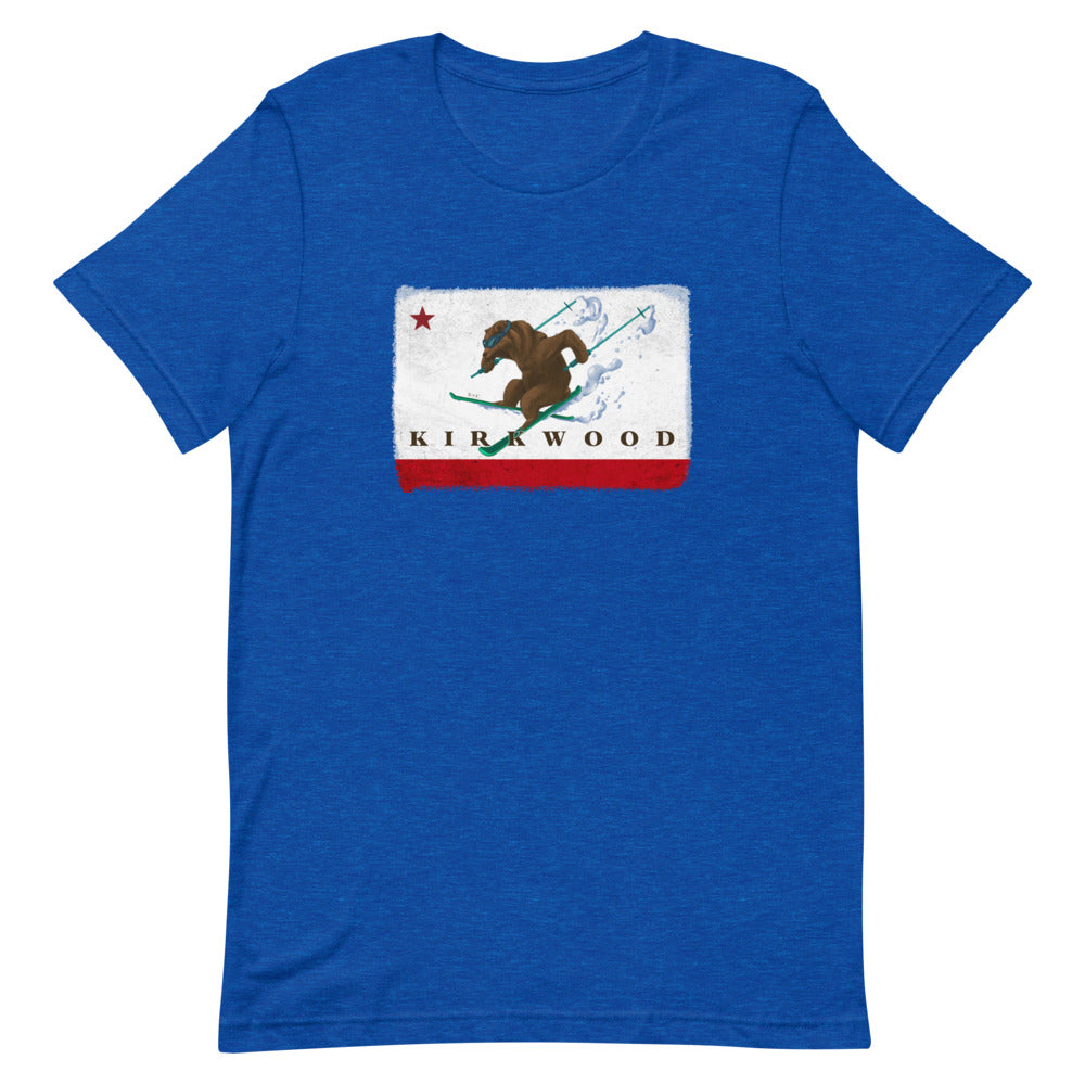 Kirkwood CA Grizzly Skiing Shirt - Sno Cal