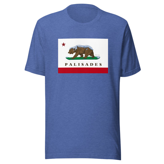 Palisades CA flag shirt