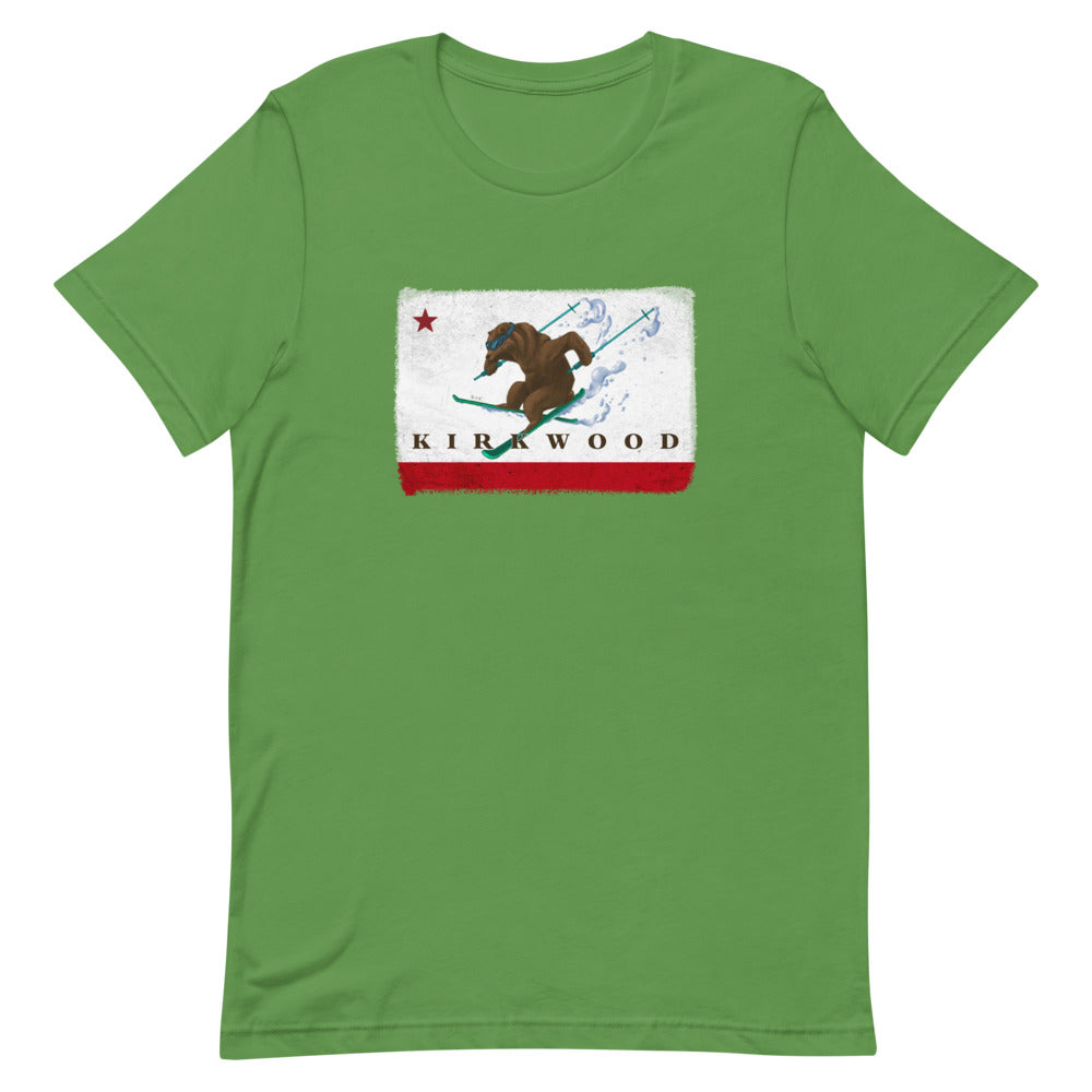 Kirkwood CA Grizzly Skiing Shirt - Sno Cal