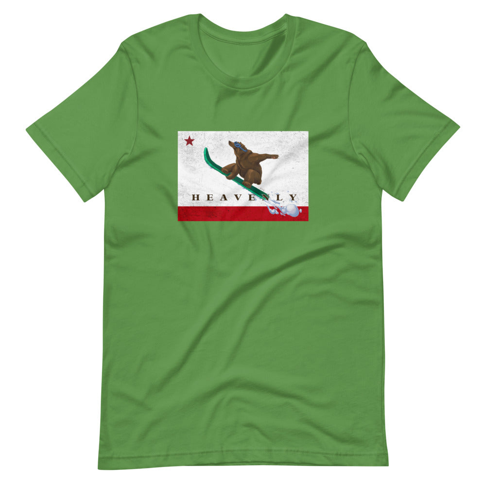 Heavenly CA Flag Grizzly Boarding Shirt - Sno Cal