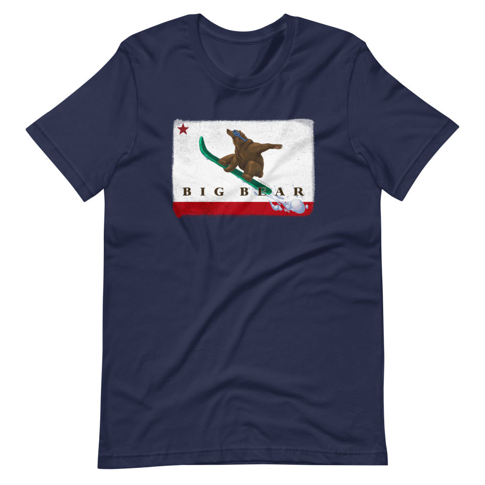 Big Bear CA Grizzly Snowboarding Shirt - Sno Cal