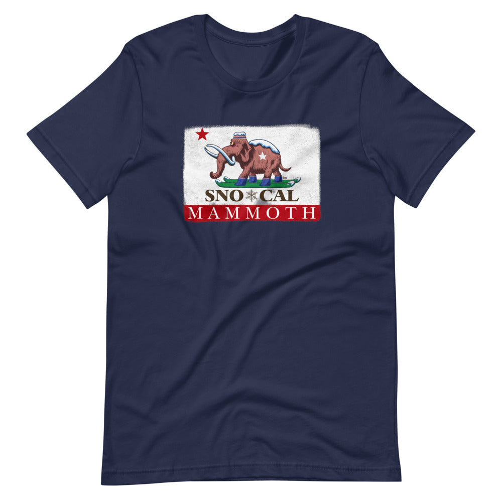 Wally Mammoth CA Flag Shirt - Sno Cal