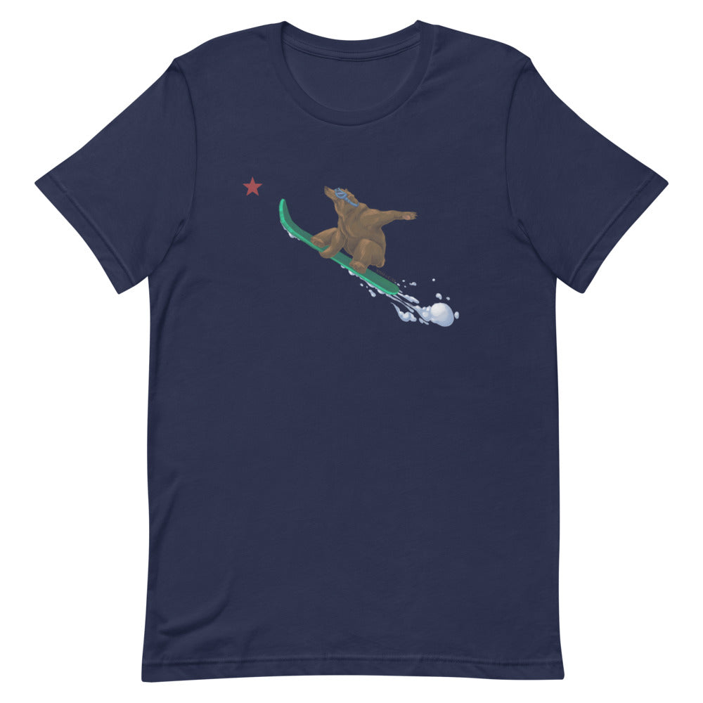CA Grizzly Sending it with CA Star Shirt - Sno Cal