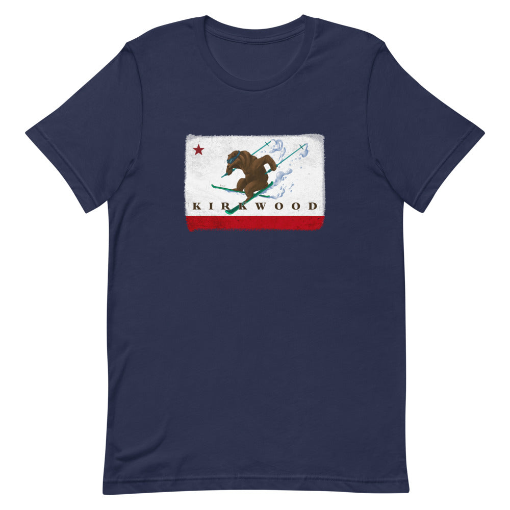 Kirkwood CA Grizzly Skiing Shirt - Sno Cal