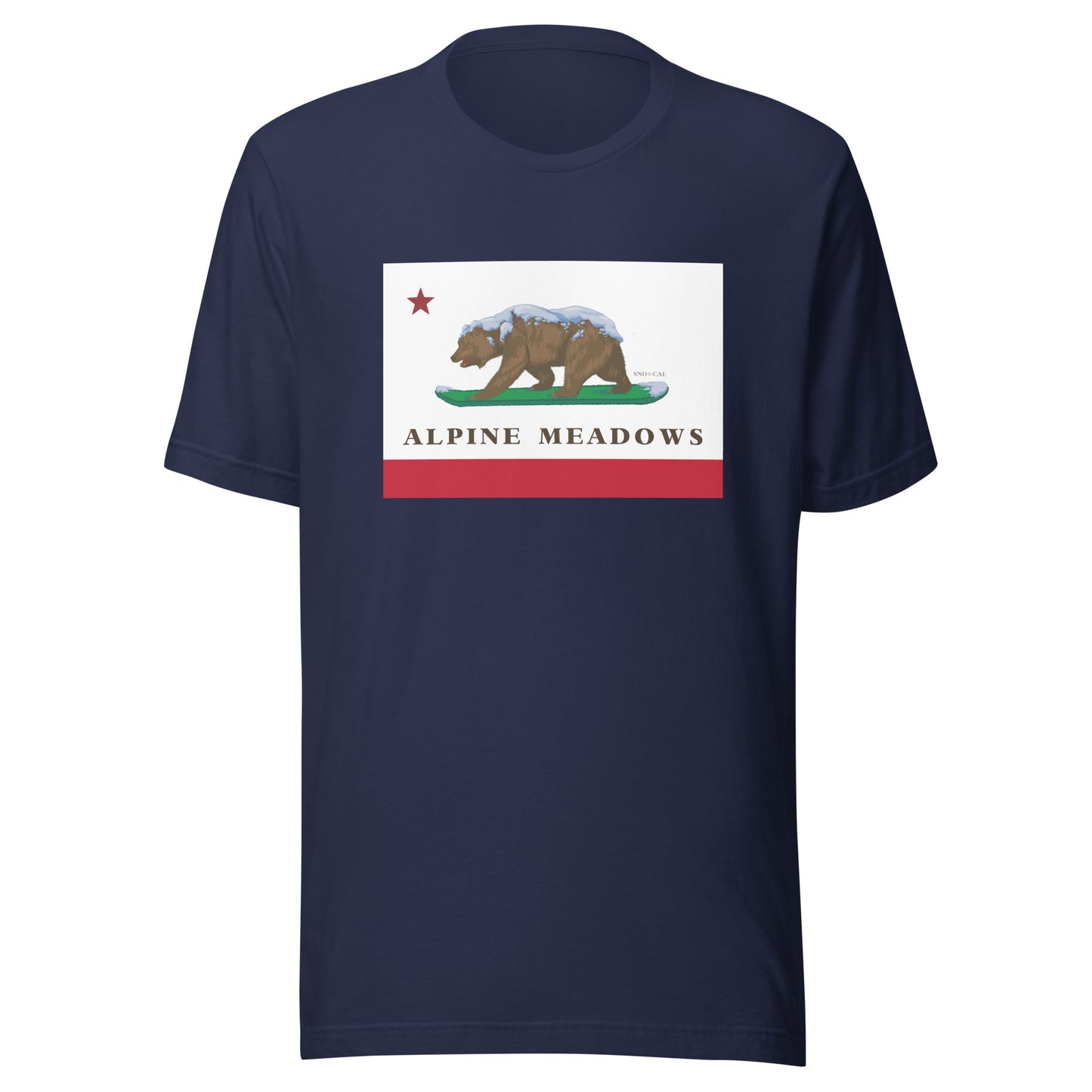 Navy Blue Alpine Meadows Shirt