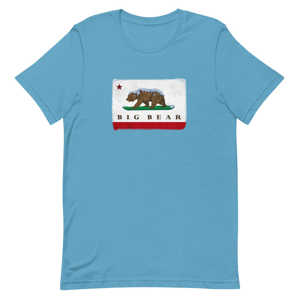 Big Bear CA flag T-Shirt - Sno Cal