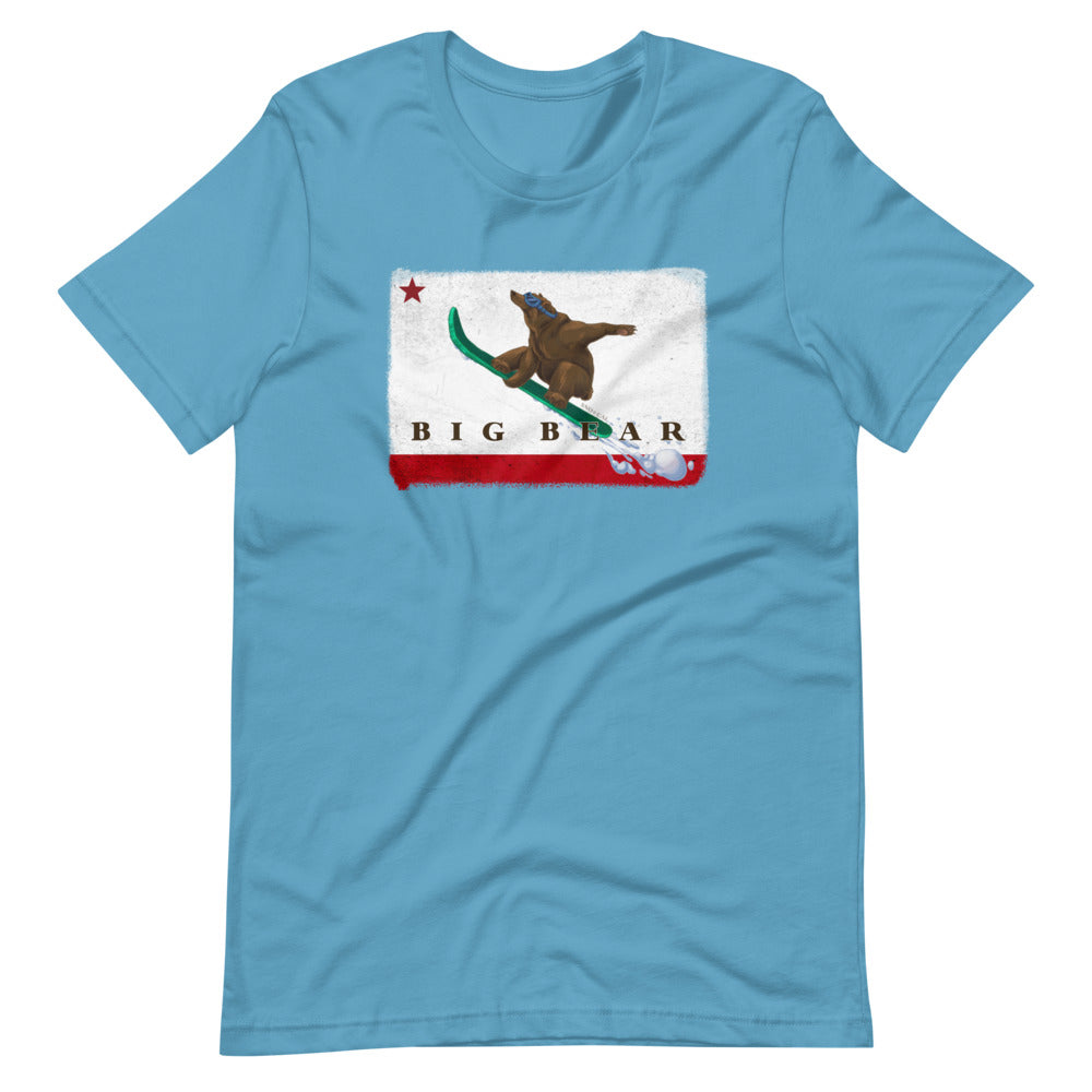 Big Bear CA Grizzly Snowboarding Shirt - Sno Cal